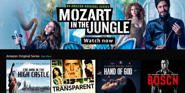 disfruta de series originales y películas en Kindle Fire 8 hd