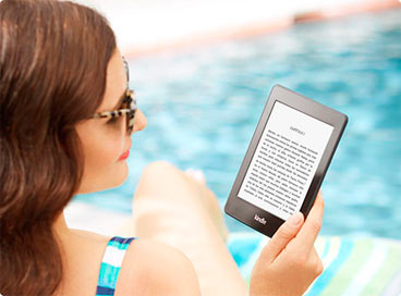 kindle paperwhite para leer en la playa